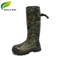 New Camo Rubber Boots with Cleated Outsole for Hunting